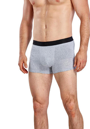 Erima Lot de 2 Boxers Homme Gris