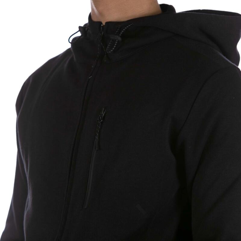 Champion Sweat-Shirt À Capuche Full Zip Noir Adulte