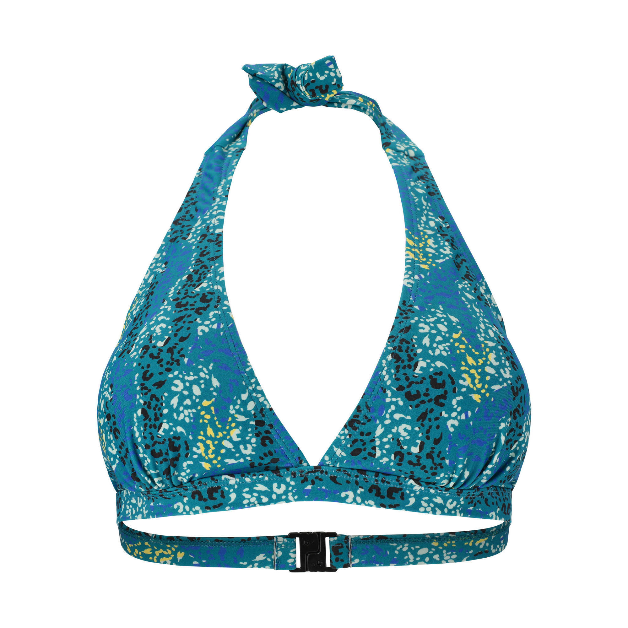 Cruz - Haut De Kini Mixte Pozzuoli - Haut De Maillot De Bain (bikini) - Bleu|jaune - Decathlon