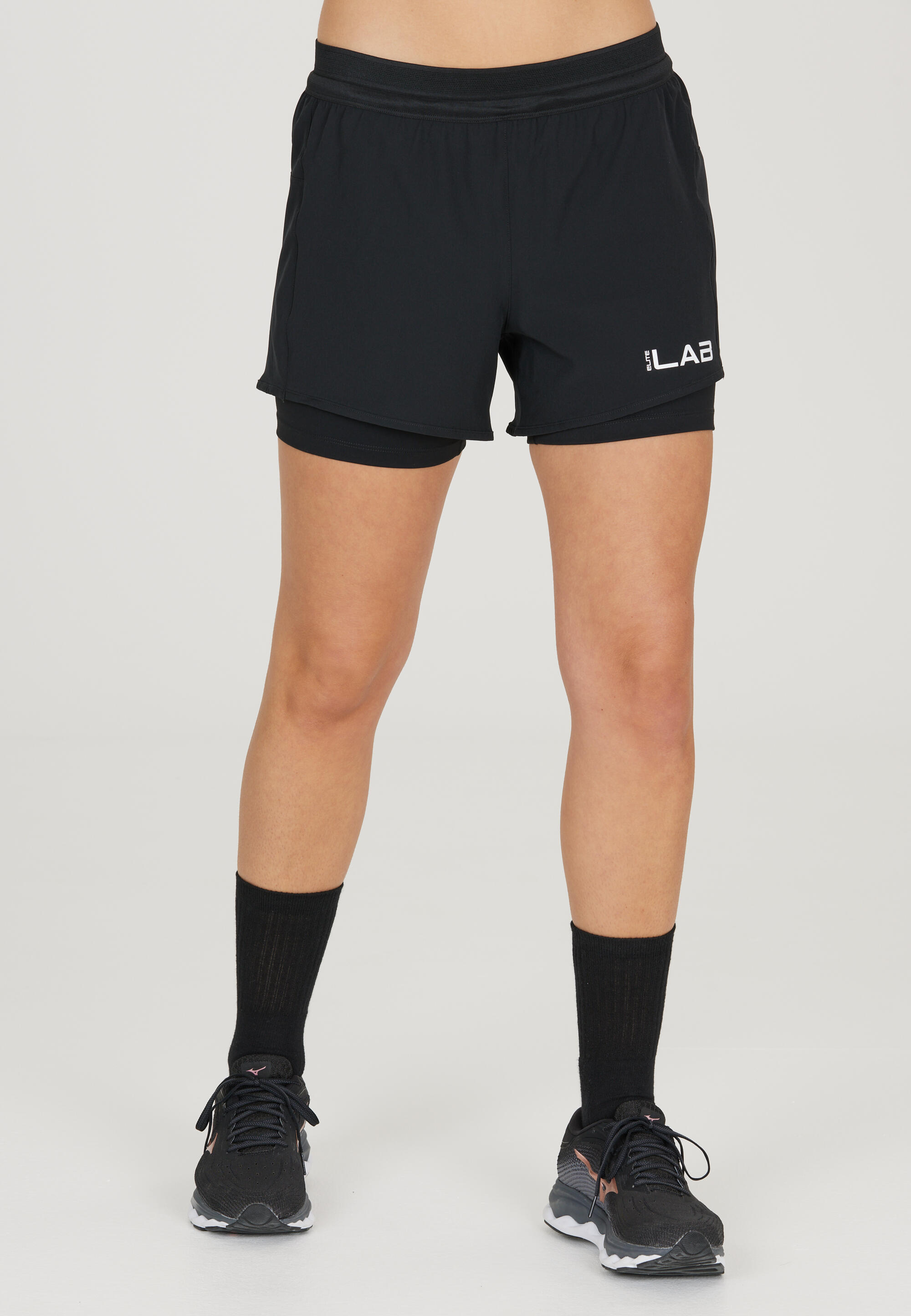 Short 2 en 1 femme Elite Lab Core 4/5