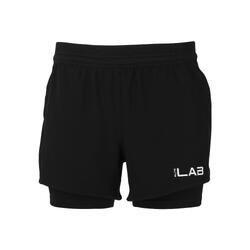 Short 2 en 1 femme Elite Lab Core