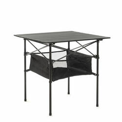 Table de Camping Pliante avec Panier et Housse InnovaGoods ["NA"] Noir
