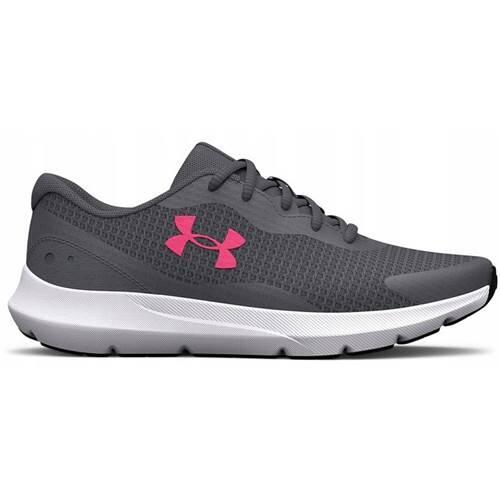Zapatillas de running Mujer Under Armour Surge 3 Gris