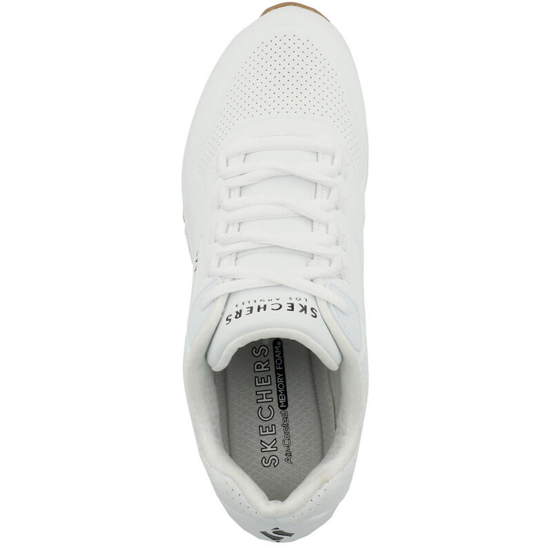 Pantofi universali 155543wht pentru întregul an albi damă