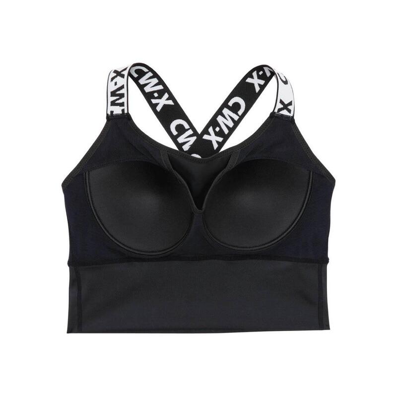 HTY021 Non Wire Medium Sport Bra - Floral Pattern