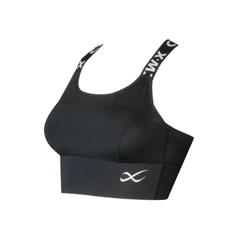 HTY021 Non Wire Medium Sport Bra - Black