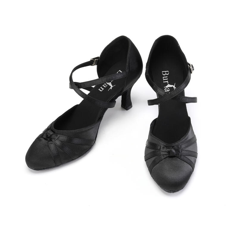 Burtan Vienna Ballroom Standard Waltz 7,5 cm Scarpe da donna