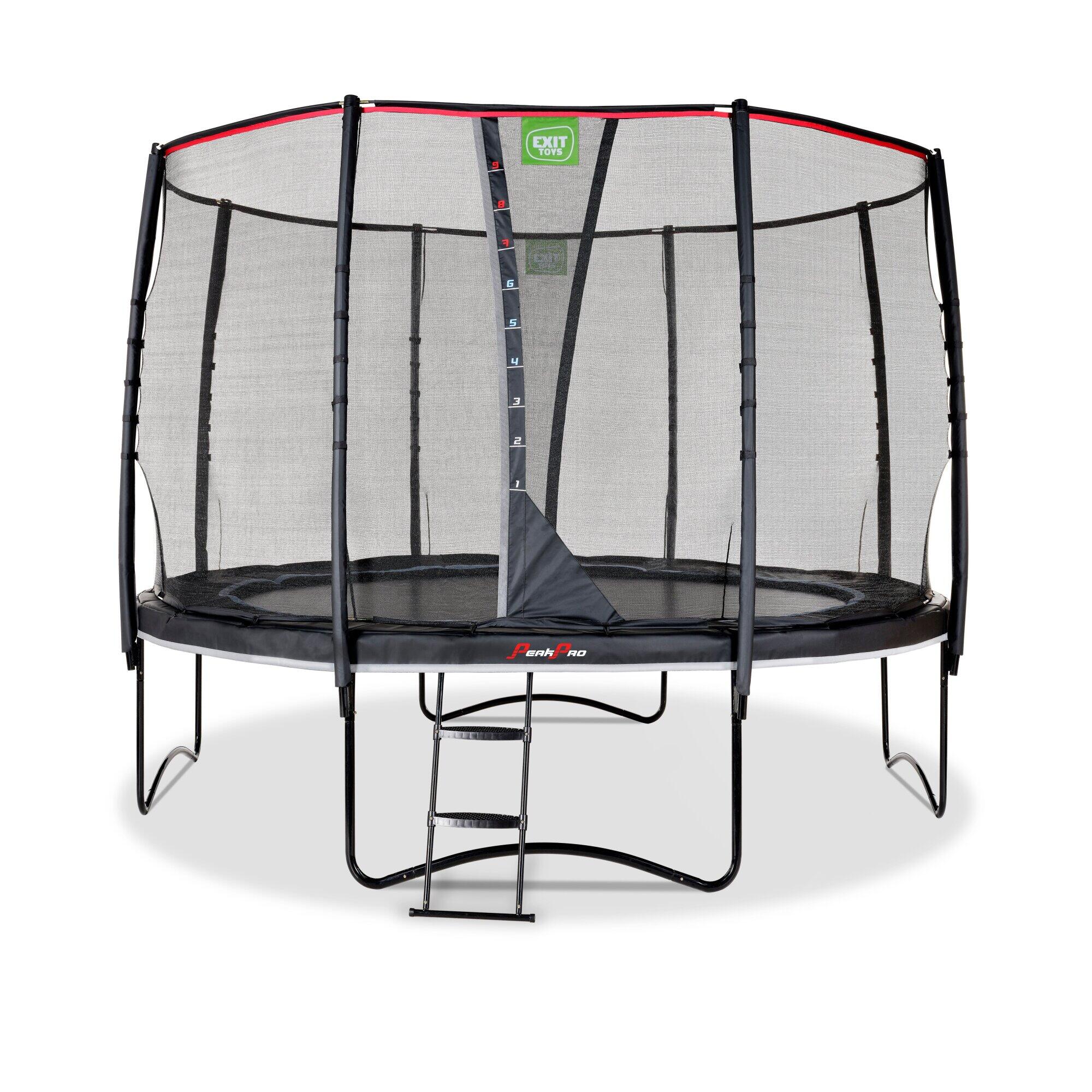 Exit Toys - Trampoline Peakpro Ø305cm - Trampoline - Noir - Taille Unique - Decathlon