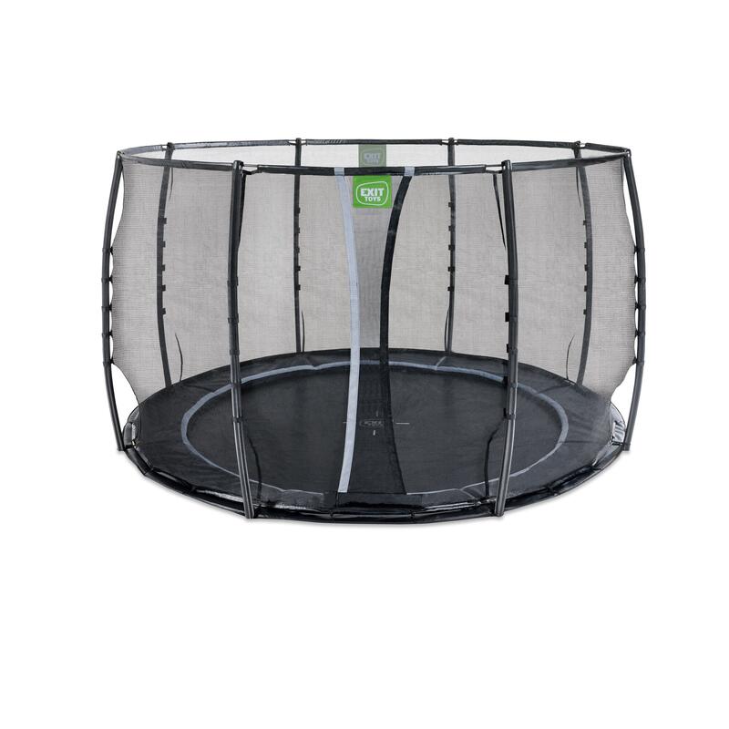 Dynamic groundlevel trampoline ø305cm met veiligheidsnet