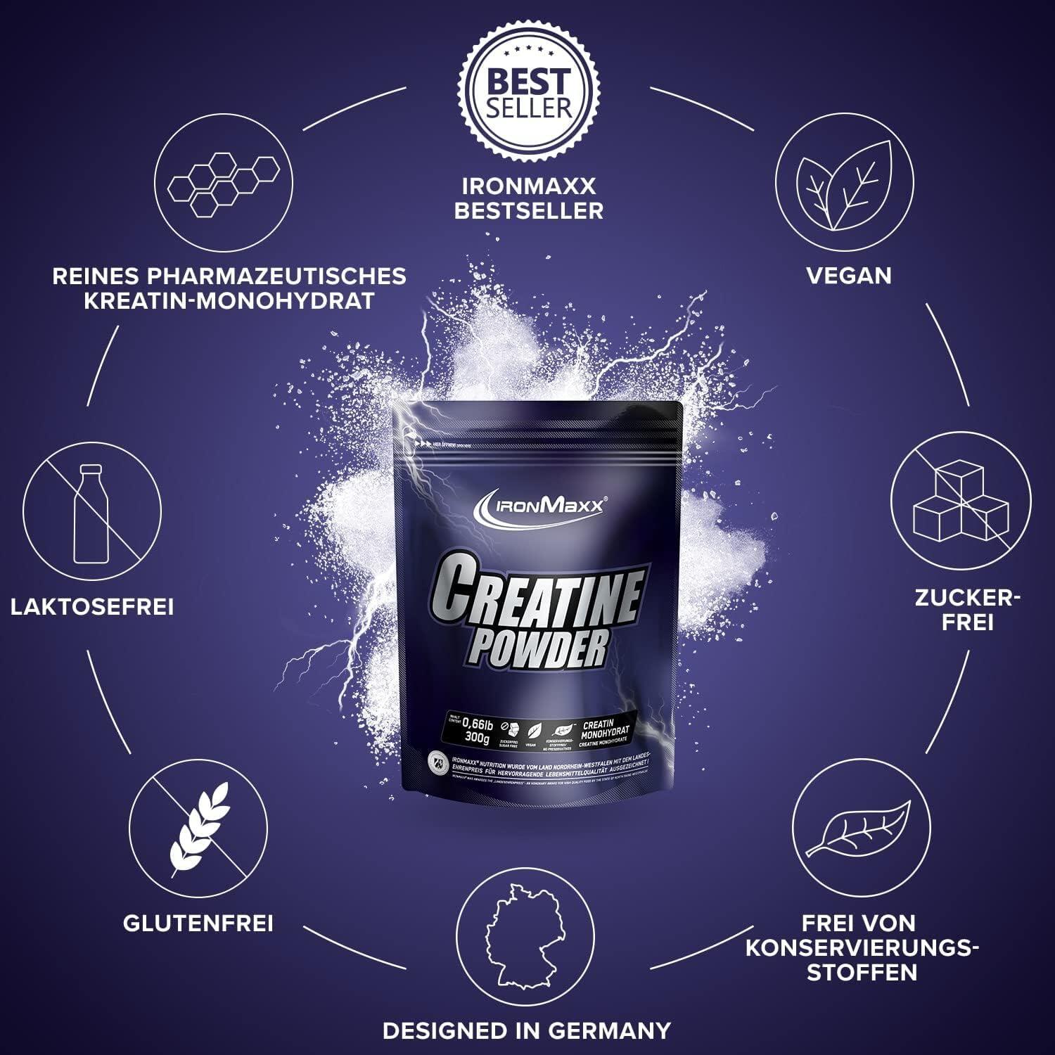 Creatine 300g IronMaxx 3/4