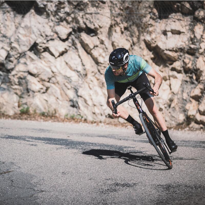 Fietsshirt korte mouwen voor heren FZ Shady Pine - Groen