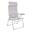 Silla Plegable de Playa y Camping  Crespo AL/206-C - 7 posiciones Gris Claro