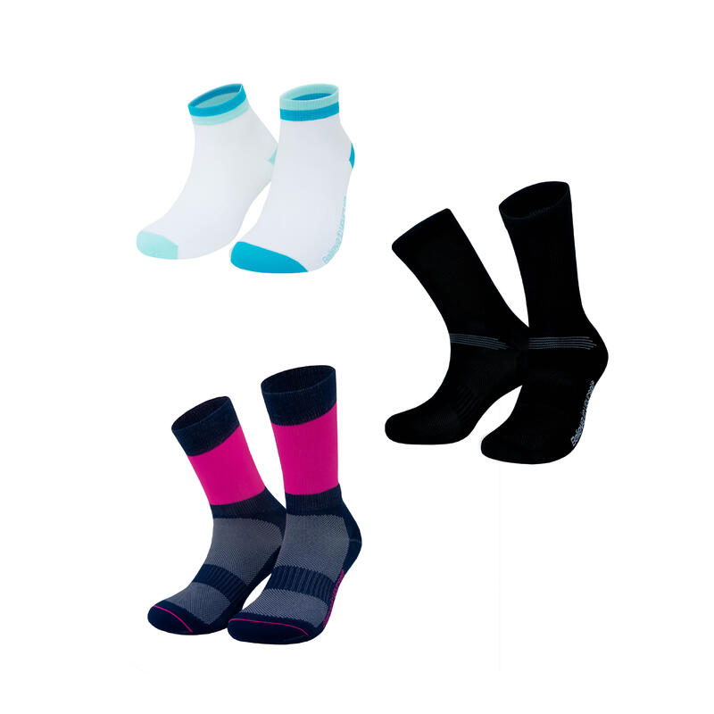 Offre groupée de chaussettes velo performance unisex