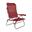 Silla Plegable de Playa y Camping  Crespo AL/223-M - 7 posiciones - Rojo