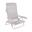 Silla Plegable de Playa y Camping  Crespo AL/221-M - 7 posiciones - Gris claro