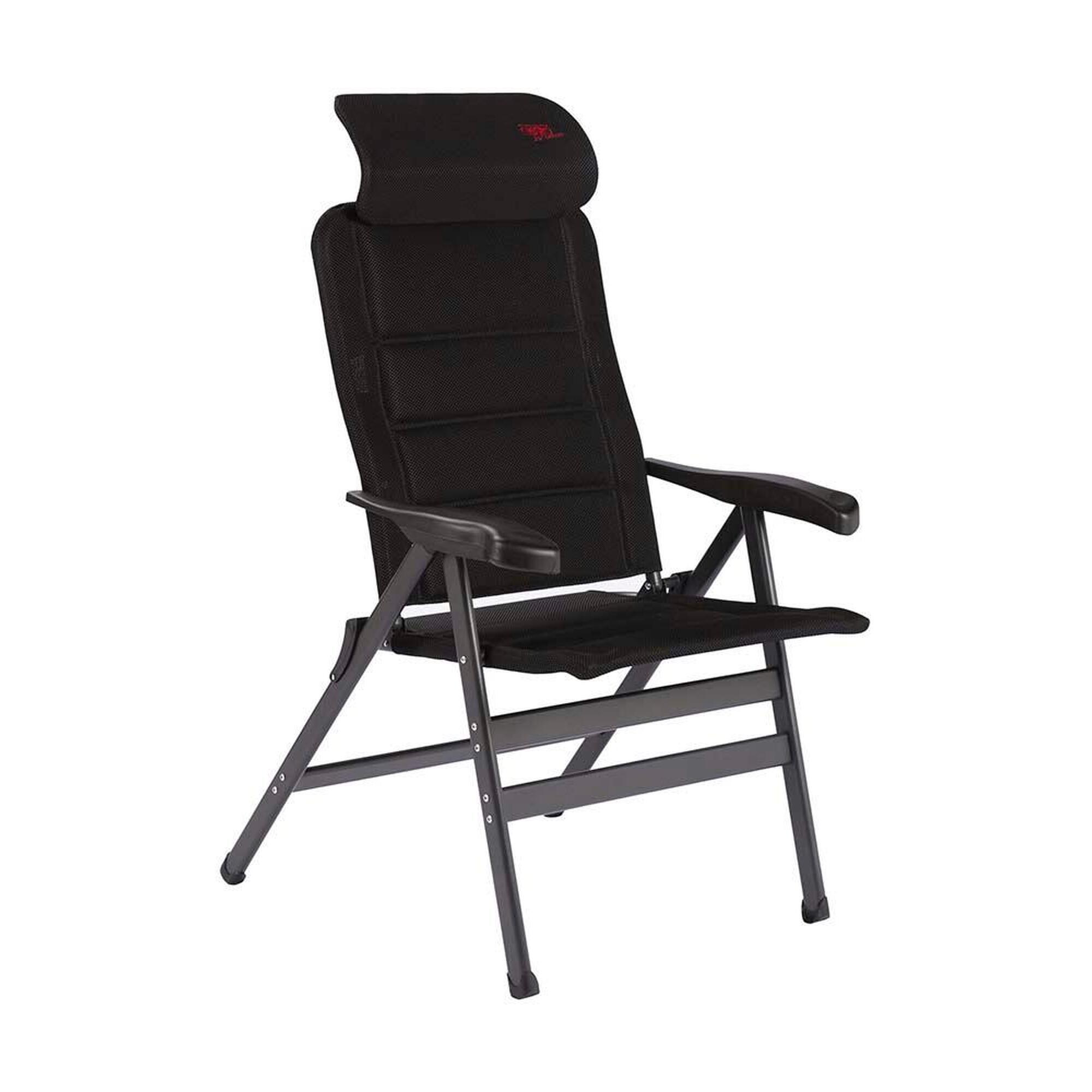 Silla Plegable de Camping Crespo AP/238-ADCS Compact 7 Posiciones Negro