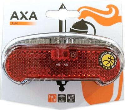 Riff battery - fiets achterlicht - led fietsverlichting op batterij - 50-80 mm