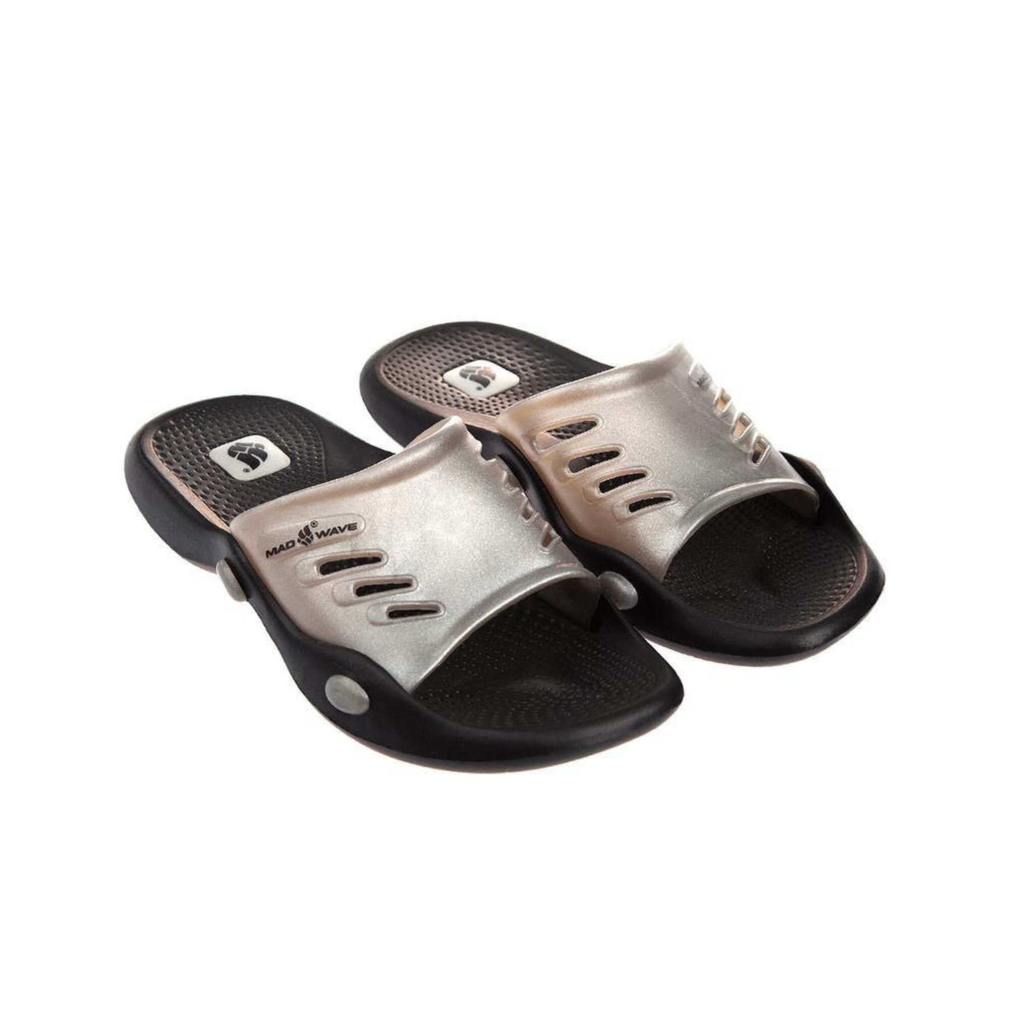 Chanclas piscina Hombre MAD WAVE STANDART II Gris