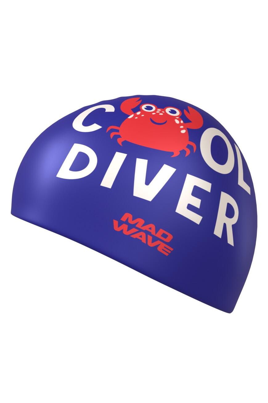 Touca de natação Junior de silicone COOL DIVER 3/3