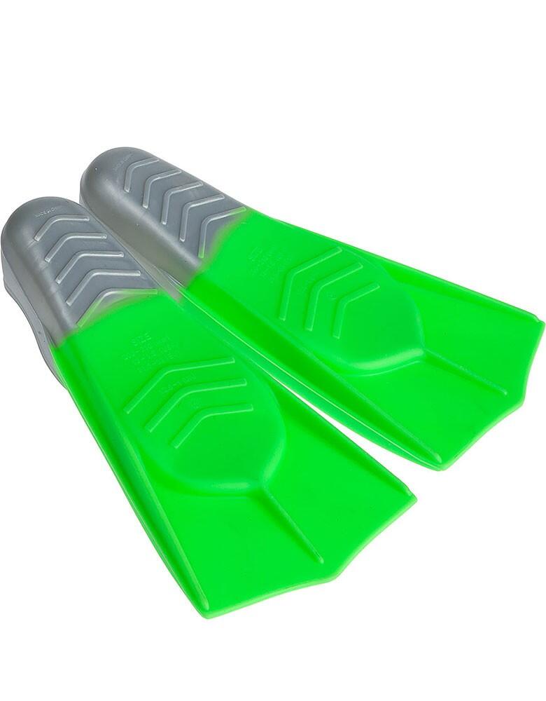Aletas natación cortas MAD WAVE FINS TRAINING Verdes 4/5