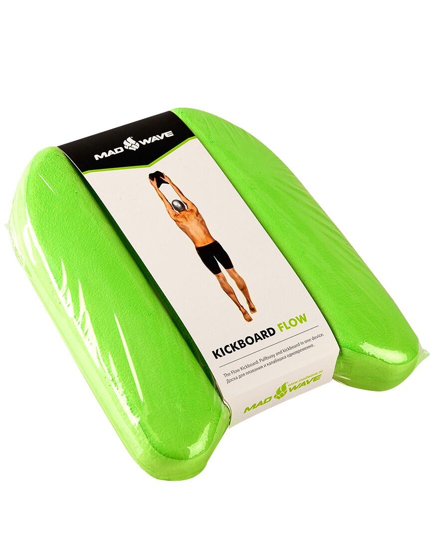 Mad Wave Flow Kickboard verde 4/4