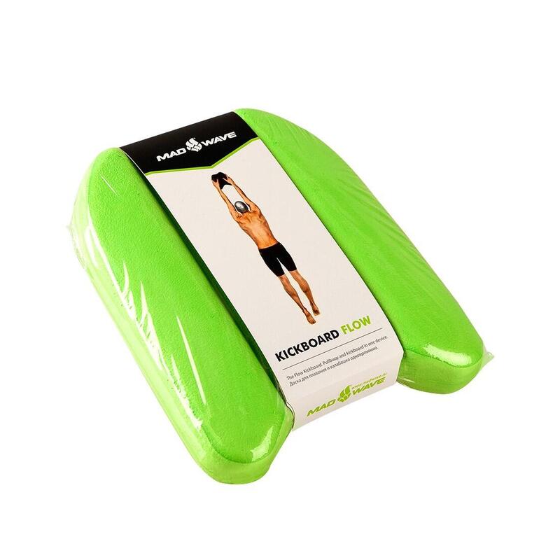 Tabla de natación Piscina FLOW: Kickboard + Pullbuoy Verde