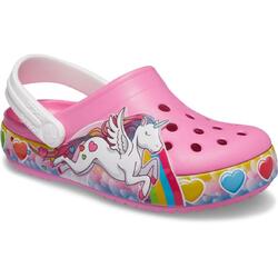 FunLab Unicorn Lights Clog (Kids) Pink Lemonade