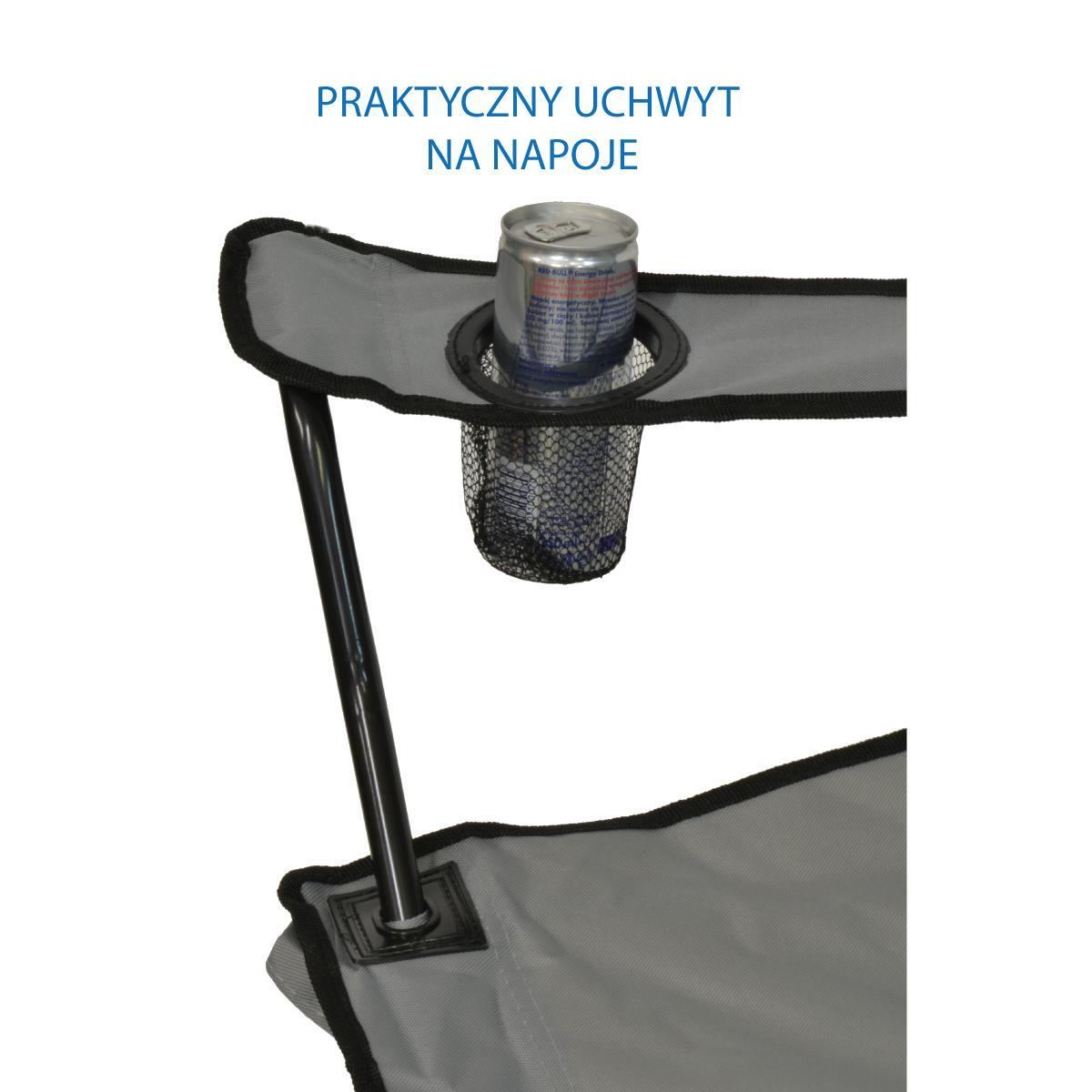 Krzesło turystyczne Enero Camp składane w pokrowcu 5/7
