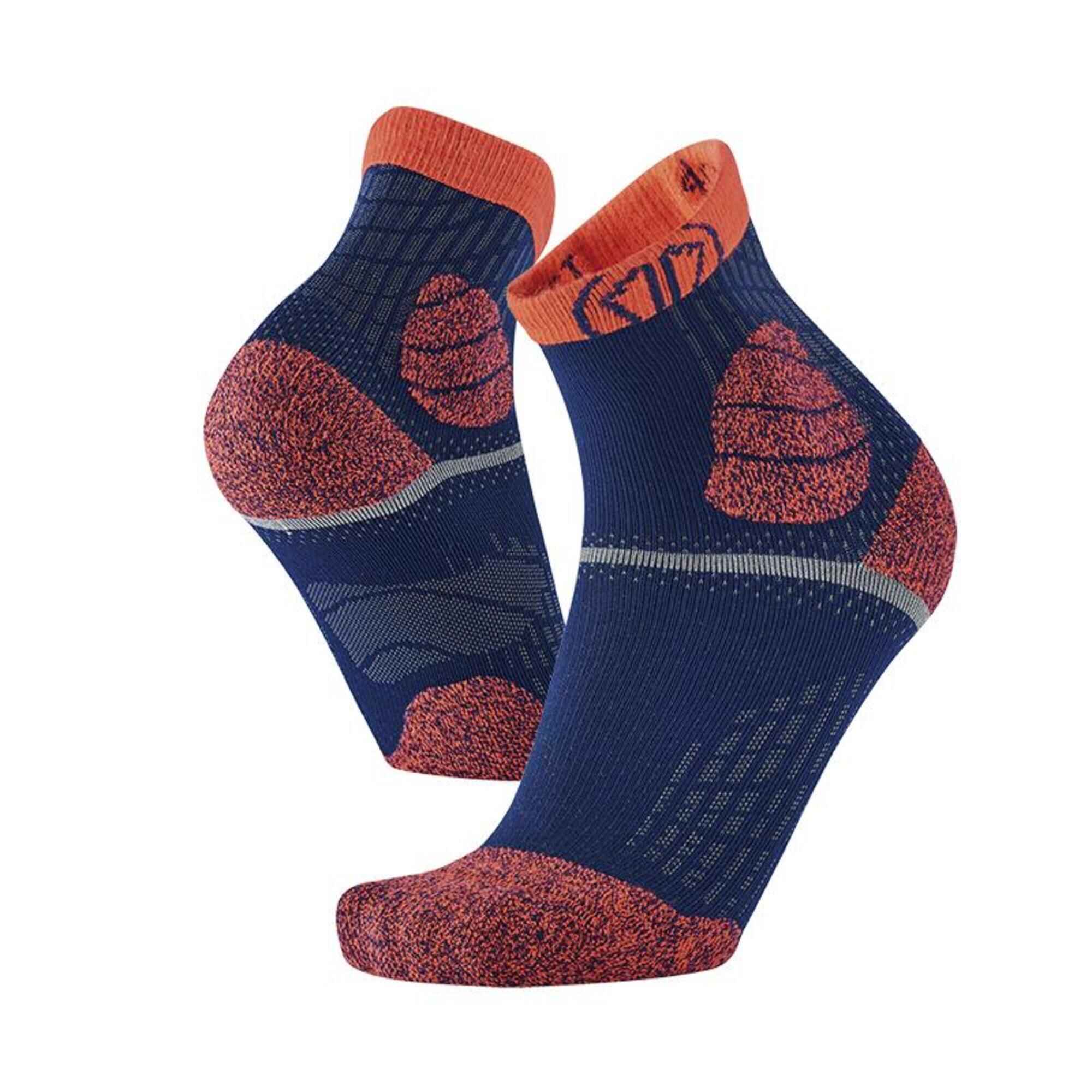 Trailrunning-Socken mit Verstärkungen für Knöchel und Zehen - Trail Protect