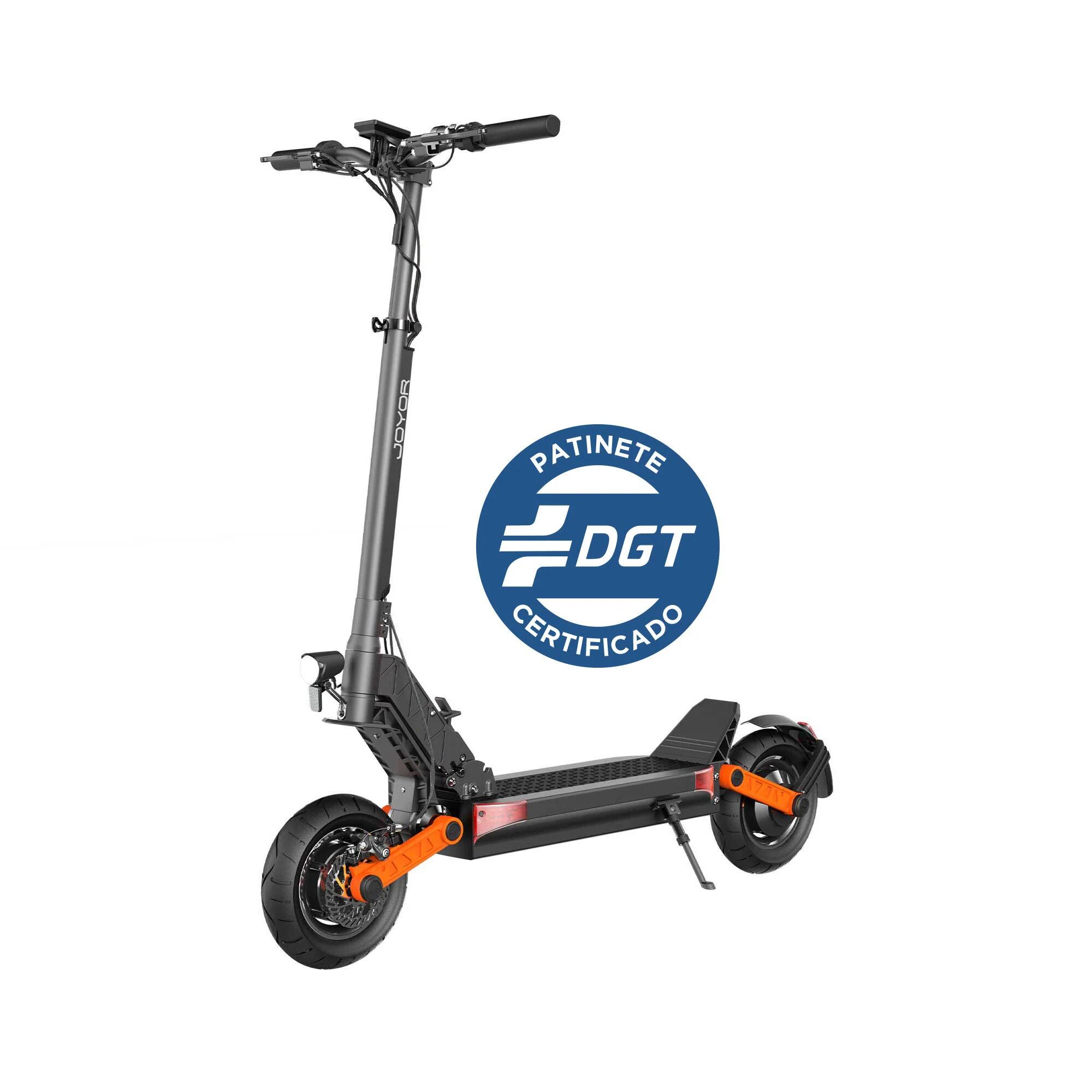 Trottinette Joyor S-PRO Noire DGT + Casque 2/8