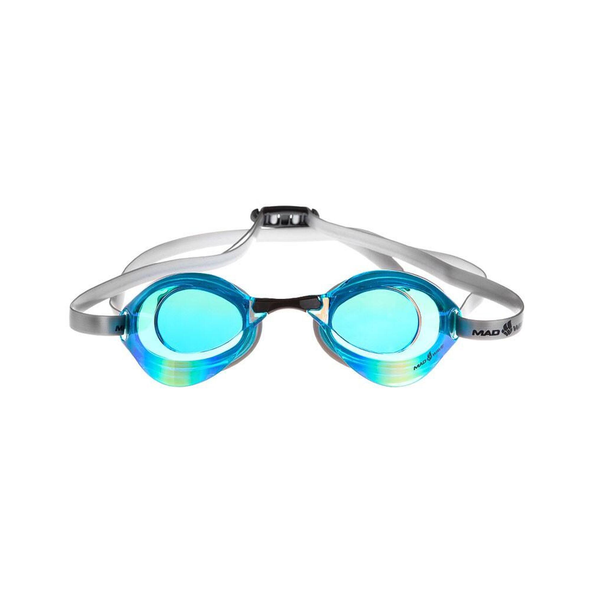 Gafas de natación TURBO RACER II Rainbow Turquesa