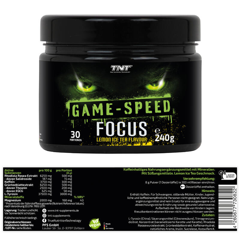 Game Speed, Booster für erhöhten Fokus bei schwierigen Spielentscheidungen