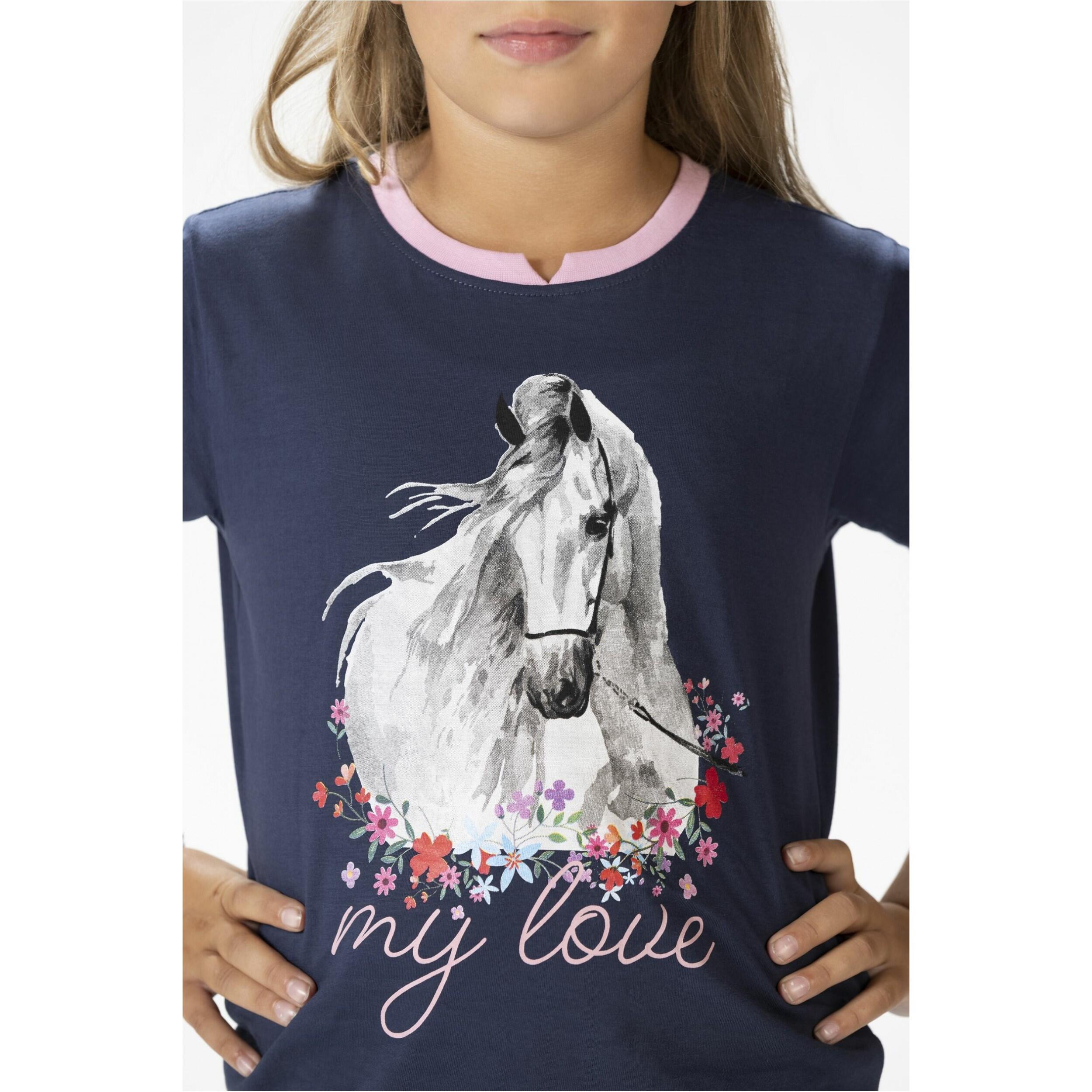 T-shirt fille HKM Horse Spirit 4/6