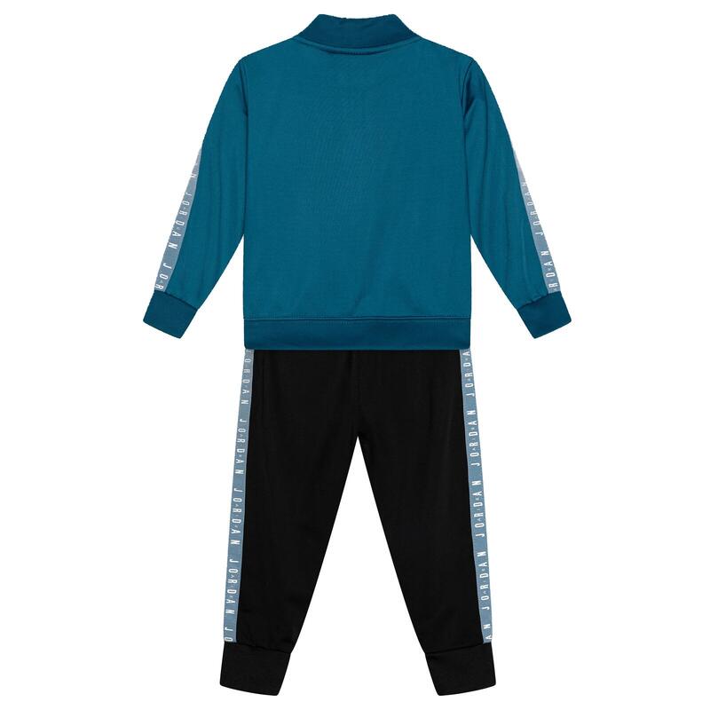 Tuta ragazzo jordan jdn tricot set- azzurro/nero
