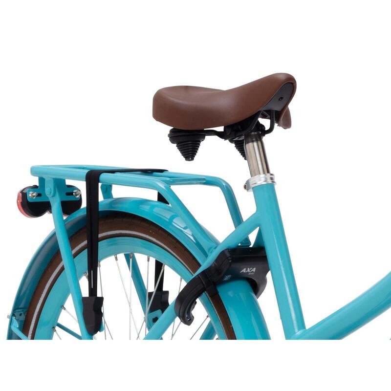 Vélo Enfant Nogan Cargo - Filles - 24 pouces - Turquoise