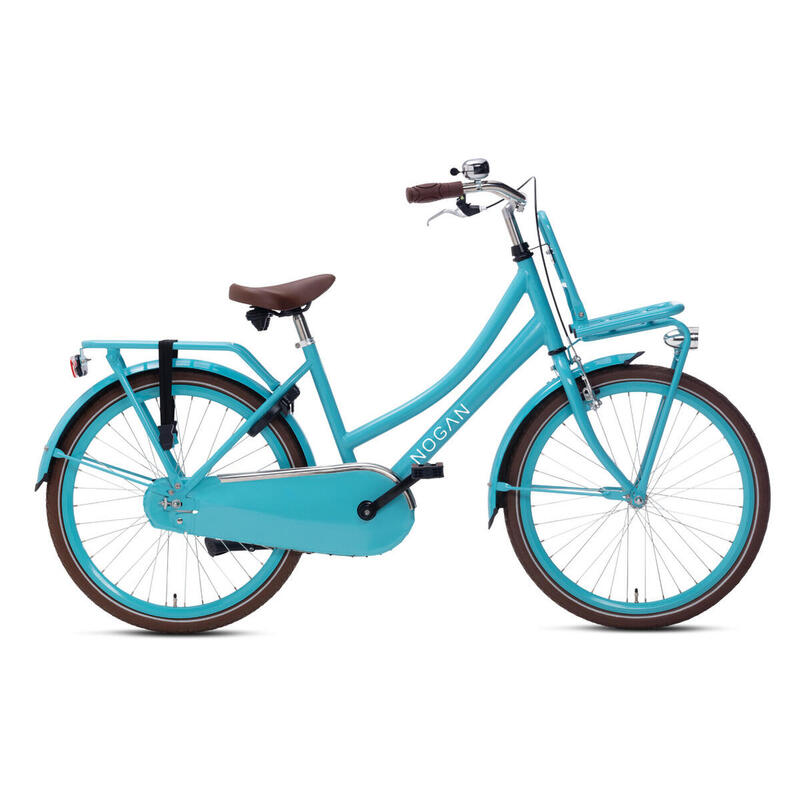 Vélo Enfant Nogan Cargo - Filles - 24 pouces - Turquoise