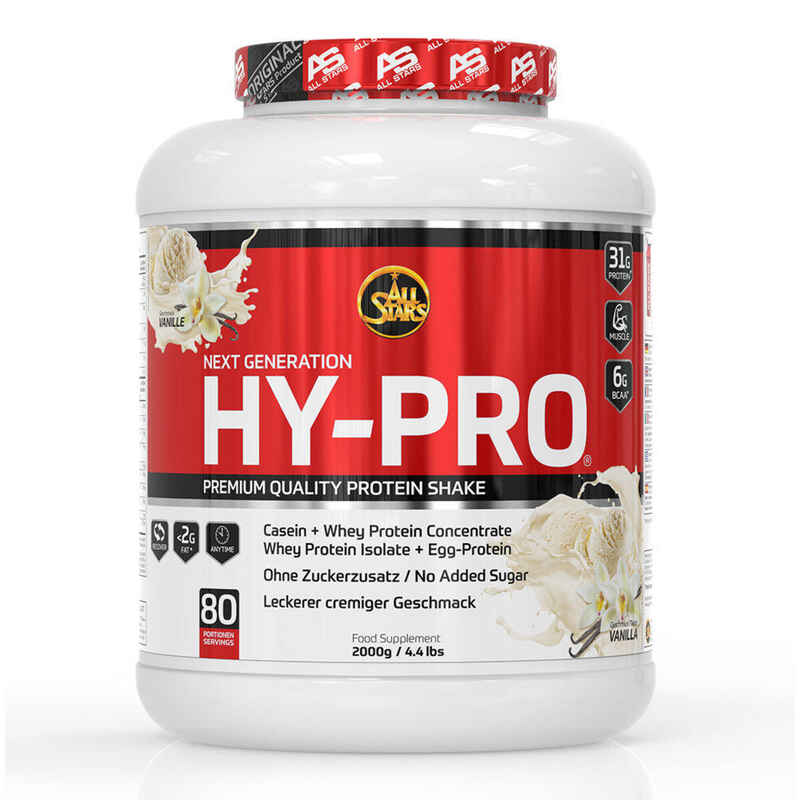All Stars Hy-Pro Protein Vanille 2000g