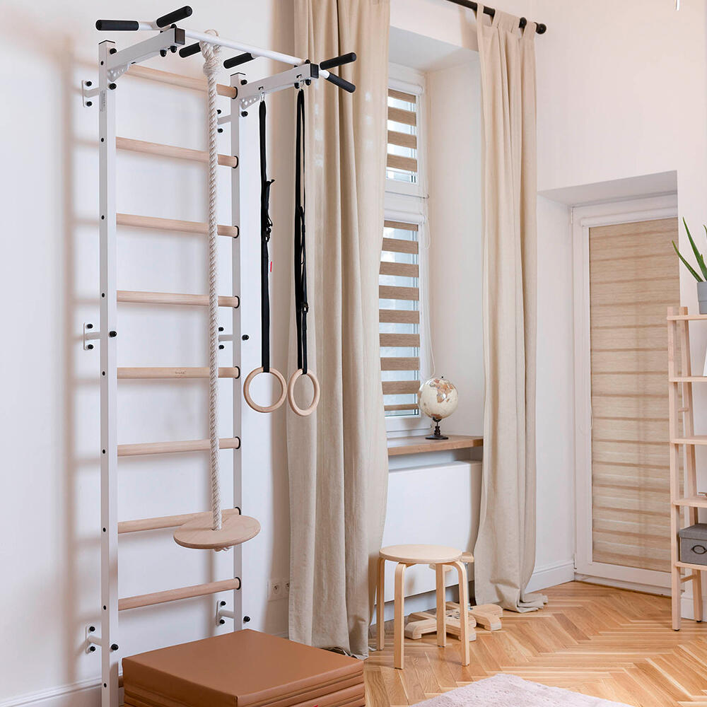 Escalera multifuncional BenchK con accesorios de ejercicio 721W + A204 3/7