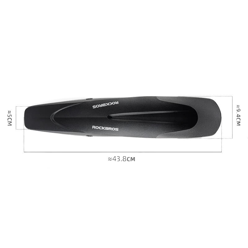 Błotnik rowerowy tylny MTB regulowany Rockbros FK-899R 26"-29" 6/6
