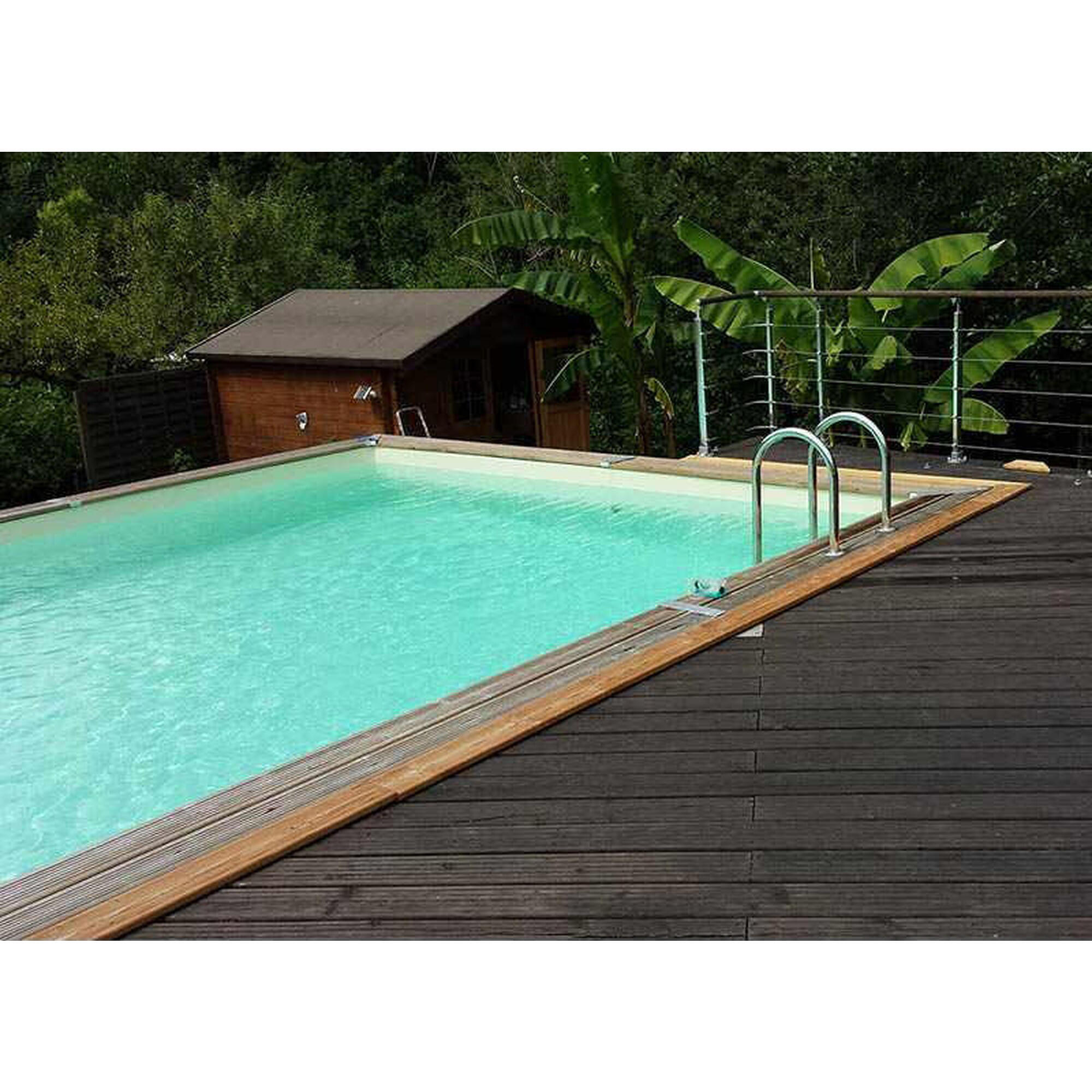 Kit piscine Nortland-Ubbink AZURA 3.50x5.05x1.26m beige