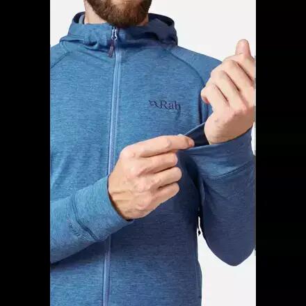 Sudadera de trekking para hombres Rab Nexus capucha 7/7