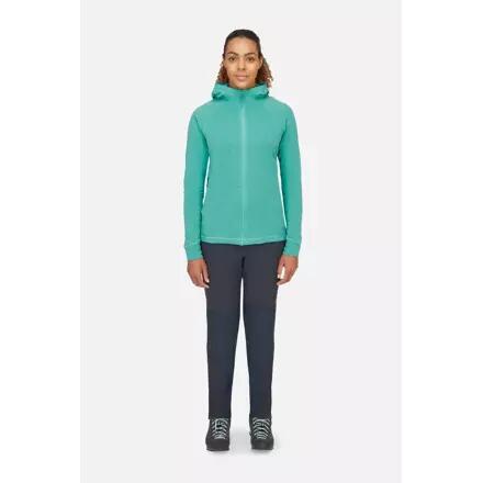 Bluza z kapturem damska Rab Nexus Hoody rozpinana