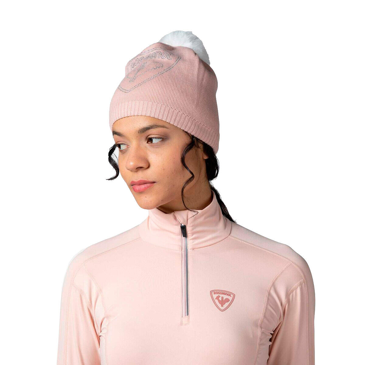 Klassischer Damen-Pullover mit 1/2 Reißverschluss Rossignol 3/5