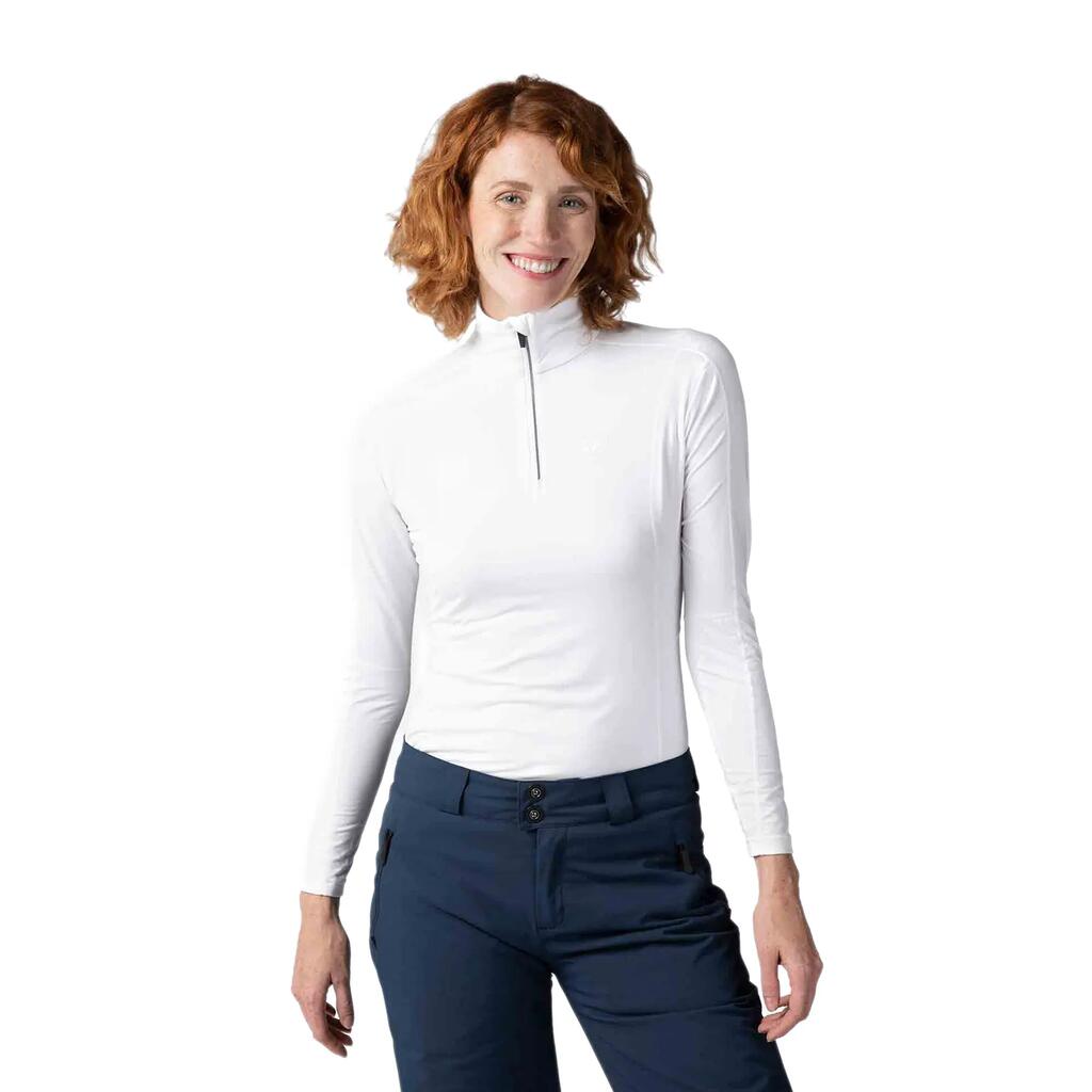 Classic half-zip women's turtleneck Rossignol