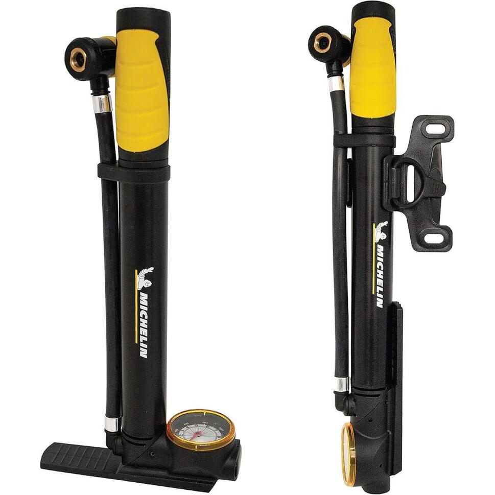 Pompka rowerowa Michelin mini z manometrem 8 bar(120 psi)