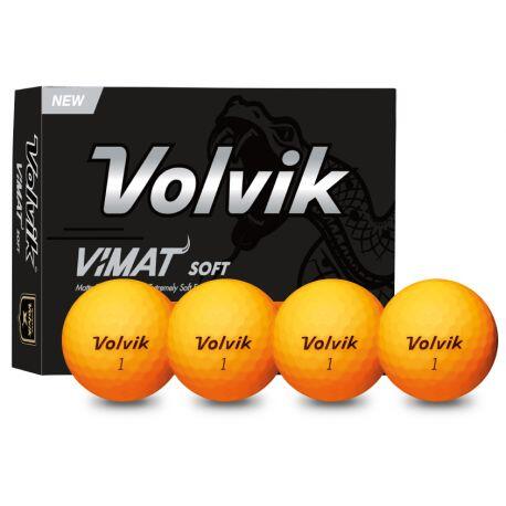 VOLVIK Balles De Golf  Vimat Soft  Orange