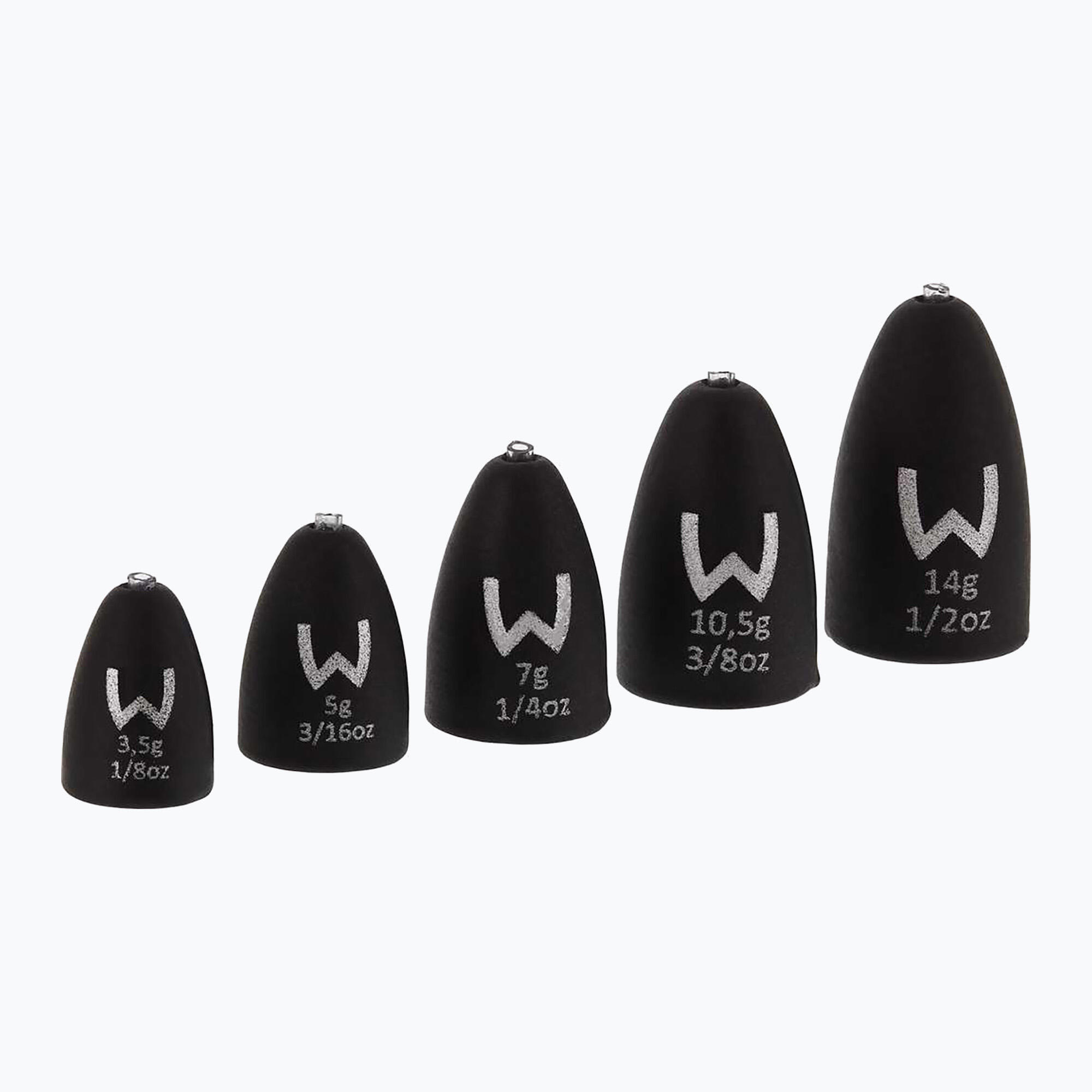 Pesas giratorias Westin Add-It Tungsten Bullet Weights 2/3