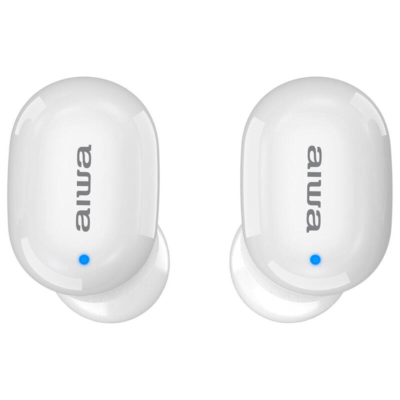 Aiwa EBTW-150 Auriculares Bluetooth Blancos