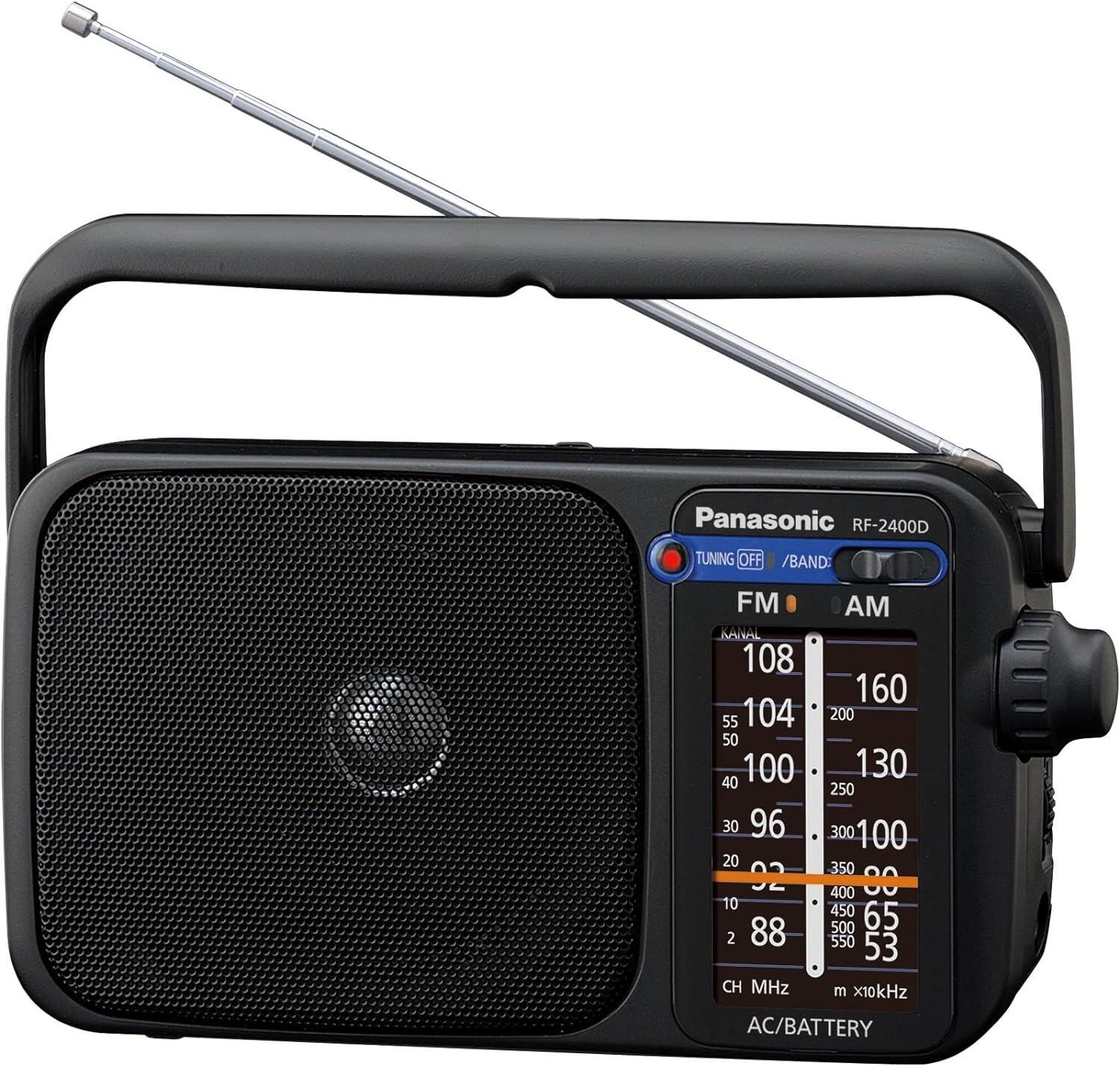 Panasonic RF-2400D Digital Portable Radio AM/FM 1/4