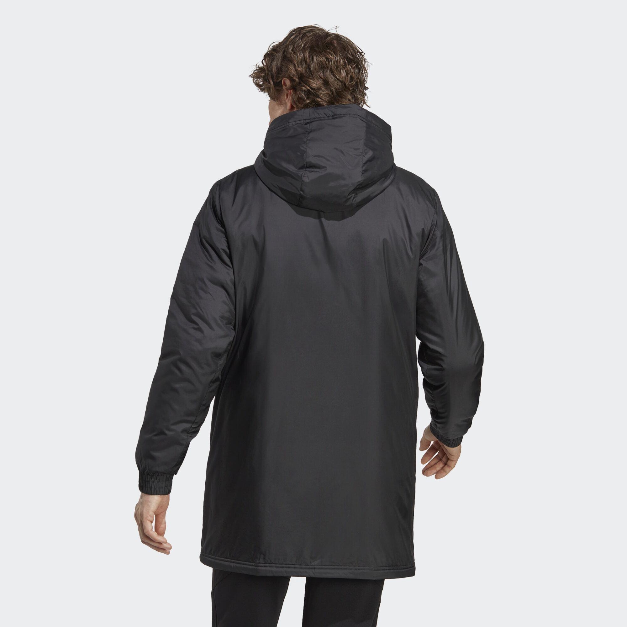 Decathlon Parka Lang Schwarz Adidas Stadionjacke Lang Entrada 22